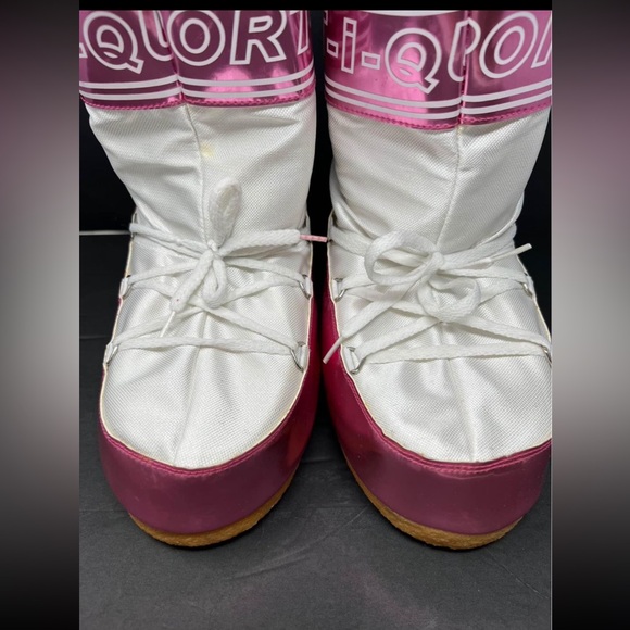 Donald J Pliner Moon Snow Boots Pink White - Picture 4 of 10